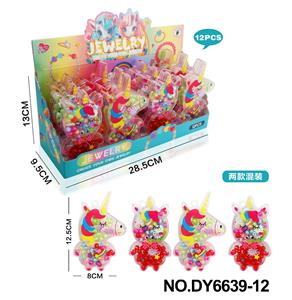 独角兽DIY裂纹串珠（四款混装） - OBL10327880