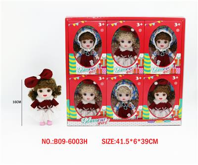 6寸16CM5关节仿真眼表情娃娃萌娃 - OBL10329260
