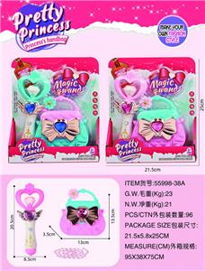 桃心包配灯光音乐桃心魔法棒2色混装 - OBL10335350