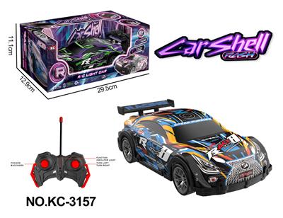1:22 PVC灯光遥控雷克萨斯赛车（27MHZ不包电） - OBL10335796