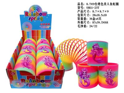 8.7*9台湾色美人鱼彩虹圈 - OBL10335937