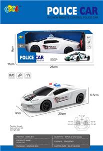 小四通遥控警车 带灯光 - OBL10338545