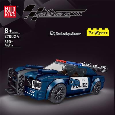 路障警车 八格车展示盒套装 - OBL10344108