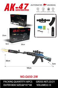 AK-47手自一体水弹枪
（电动连发+手动单发） - OBL10344254