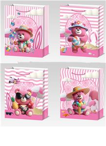 中号四款3D+烫金礼品袋 - OBL10344335