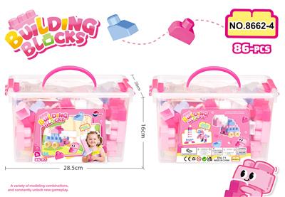 益智女孩DIY积木(86PCS) - OBL10345684