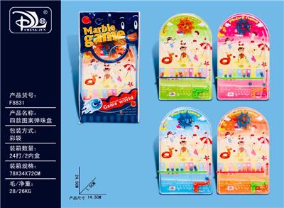 四款图案弹珠盘 - OBL10349141
