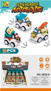 涂鸦惯性工程车（12PCS） - OBL10349353