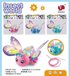 电动万向灯光齿轮蝴蝶 - OBL10349396