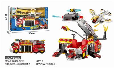 Sets / fire rescue set of / ambulance - OBL10350573