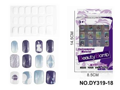 DIY美妆UV假指甲贴片 - OBL10351053