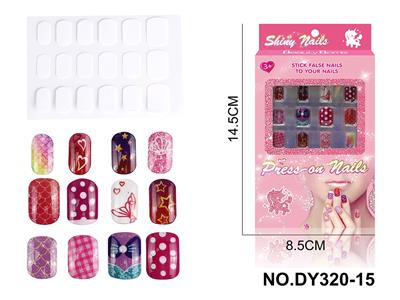 DIY美妆UV假指甲贴片 - OBL10351071