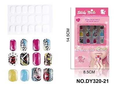 DIY美妆UV假指甲贴片 - OBL10351077