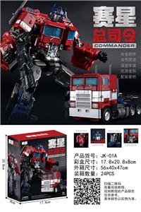 （合金版）擎天战神机甲变形赛星总司令-红色中文 - OBL10351192