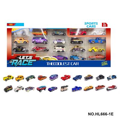 1:64合金车20只装 - OBL10353656