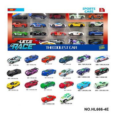 1:64合金车20只装 - OBL10353659