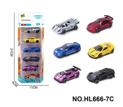 6款1:64合金车6只装 - OBL10353687