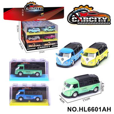 1:36炫彩回力合金车大众巴士
幻彩黄/蓝/绿三色混装 - OBL10353722