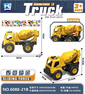 滑行仿真大轮工程搅拌车 - OBL10355277