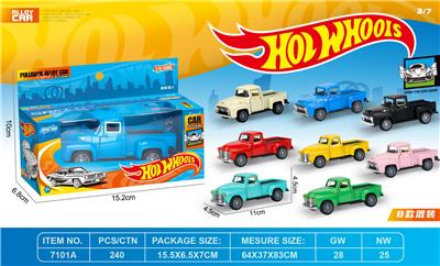 复古回力合金复古皮卡车（风火轮） - OBL10356702