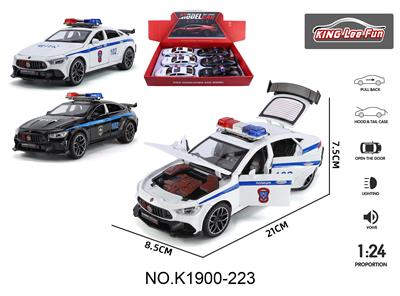 1:24巴博斯900俄文警车版 - OBL10356926