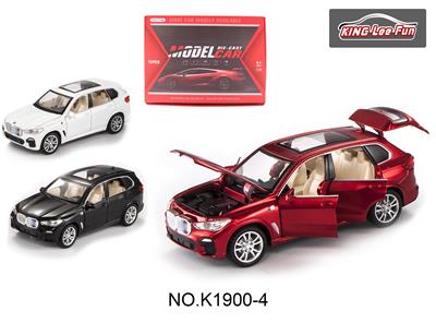 1:32宝马X声光音乐六开门回力合金车 - OBL10356943