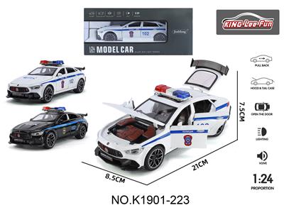 1:24巴博斯900俄文警车版 - OBL10357000