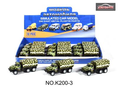 俄文回力合金车迷彩绿篷车 - OBL10357047