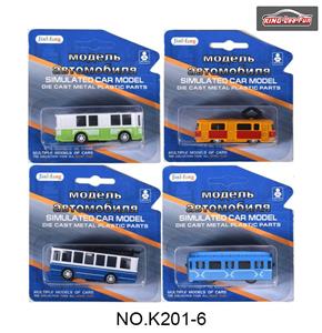 1:64俄文回力合金车巴士四款 - OBL10357055