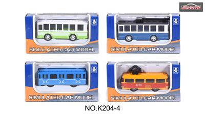 1:64俄文回力合金车巴士四款混装 - OBL10357061