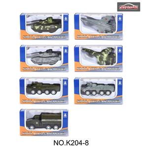 1:64俄文回力合金车军事7款混装 - OBL10357065