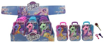 拉箱搪胶小马带梳子、镜子、权杖配件 3款混装 9PCS - OBL10357502