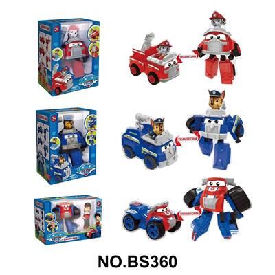 汪汪队狗狗变形机器人（3款混装） - OBL10357895
