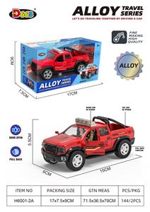 1:32合金回力三开门皮卡车（红色）
 - OBL10358184