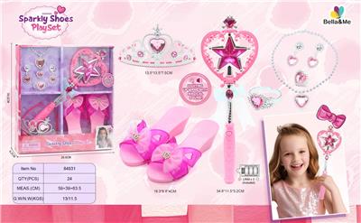 公主鞋闪光棒套装（灯光音效包3个AG13电池） - OBL10358537