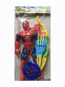 蜘蛛人+弓箭+盾+锤子 - OBL10358930