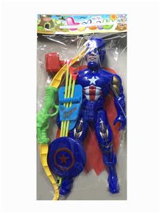 美国队长+弓箭+盾+锤子 - OBL10358932