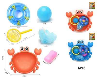 洗澡捕鱼玩具（6件套庄） - OBL10359341