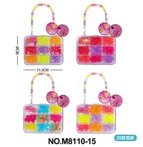 手提方型纯色串珠盒
(四款混装) - OBL10359356