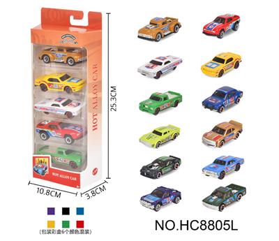 1:64合金车5只开窗盒装 - OBL10359481