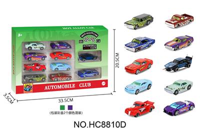 1:64合金车10只开窗盒装 - OBL10359485