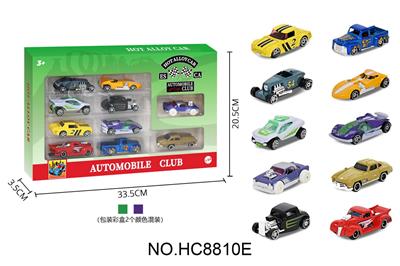 1:64合金车10只开窗盒装 - OBL10359486