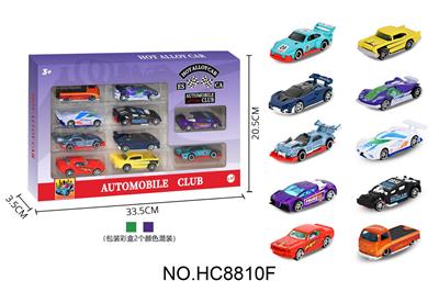 1:64合金车10只开窗盒装 - OBL10359487