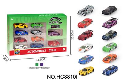 1:64合金车10只开窗盒装 - OBL10359489