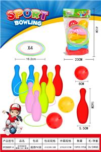 实色保龄球套圈二合一套装 - OBL10359953