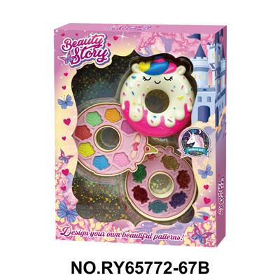 独角兽甜甜圈2层彩妆组合 - OBL10362215