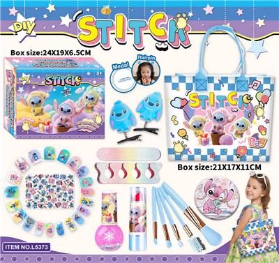 DIY新史迪仔手提袋配美甲发夹套装 - OBL10363817