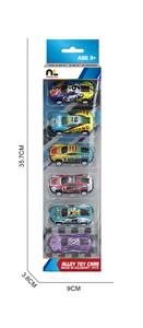 6.8合金车6只盒装 - OBL10364901