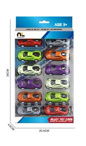 8.6合金车12只盒装 - OBL10364921