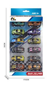 6.8合金车12只盒装 - OBL10364936